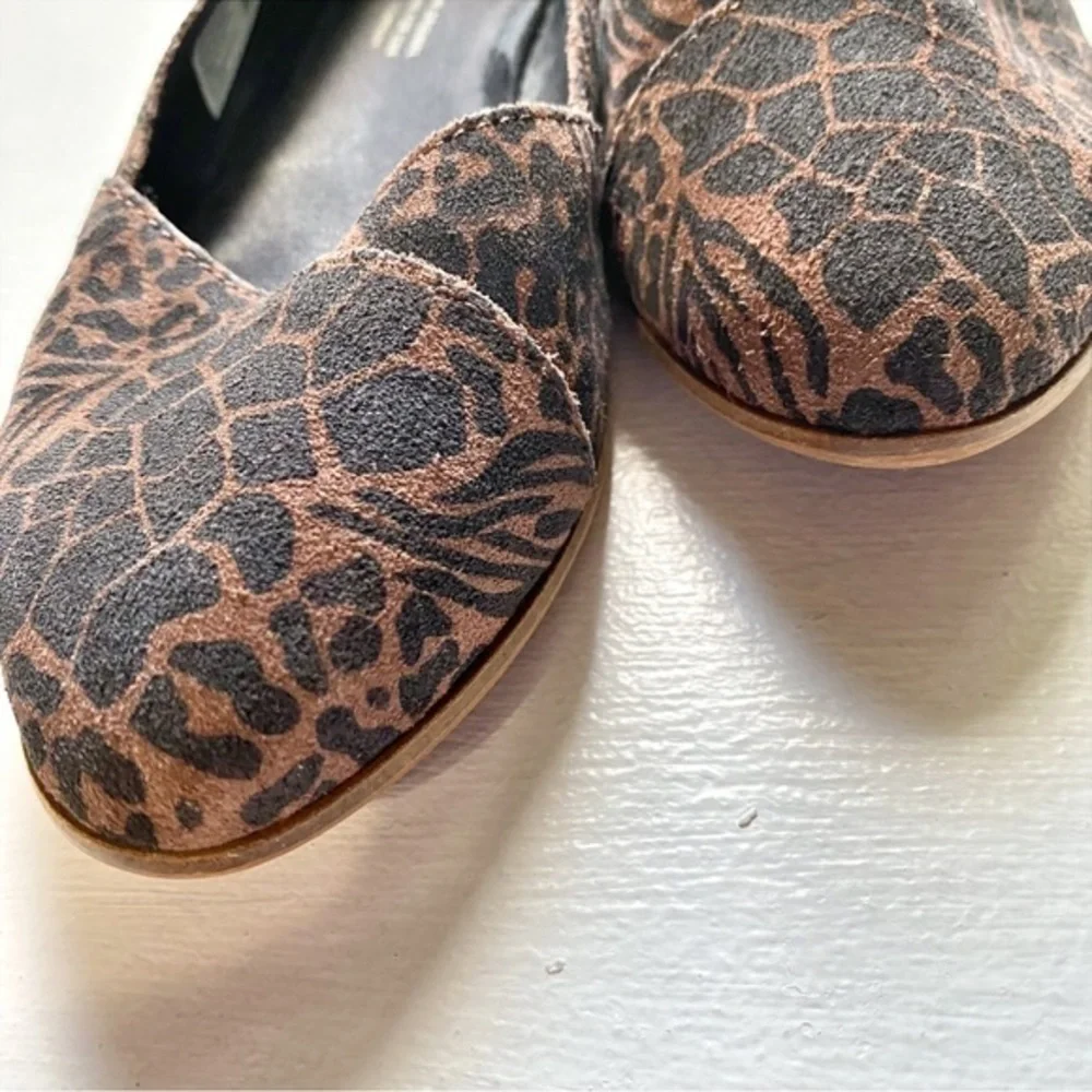 Toms Julie animal print flats - Picture 5 of 12